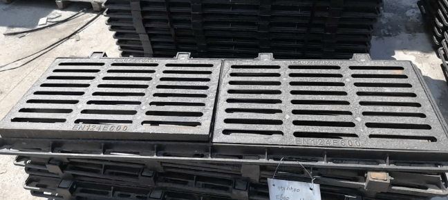 藤县球墨铸铁连体双篦展示